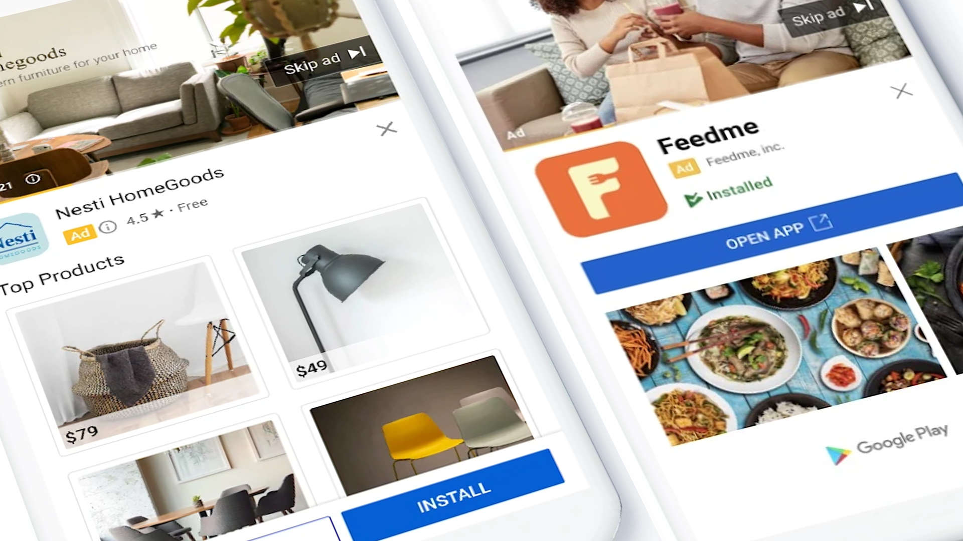 mobile app install & engagement campaigns for ASO