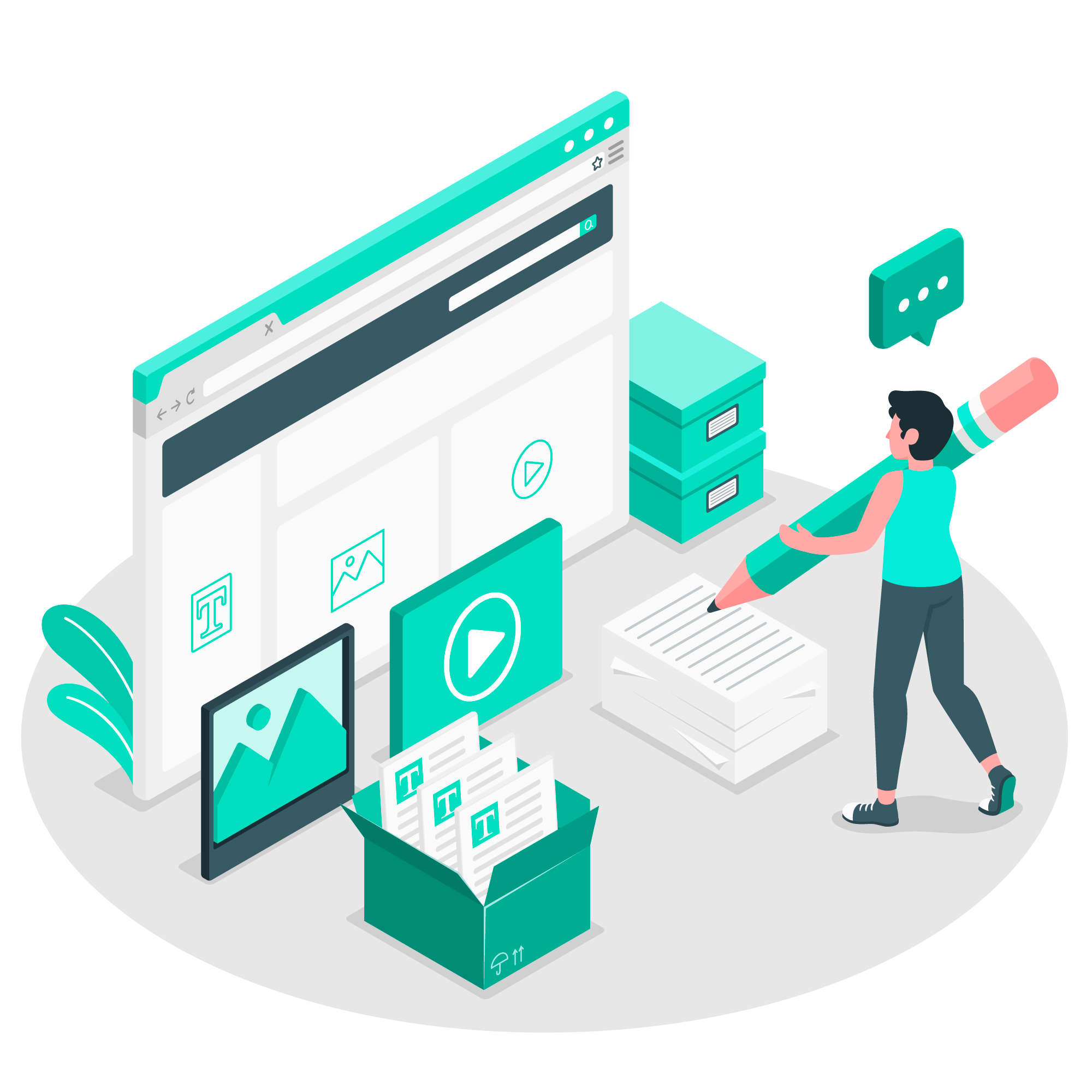 produce content for your target market