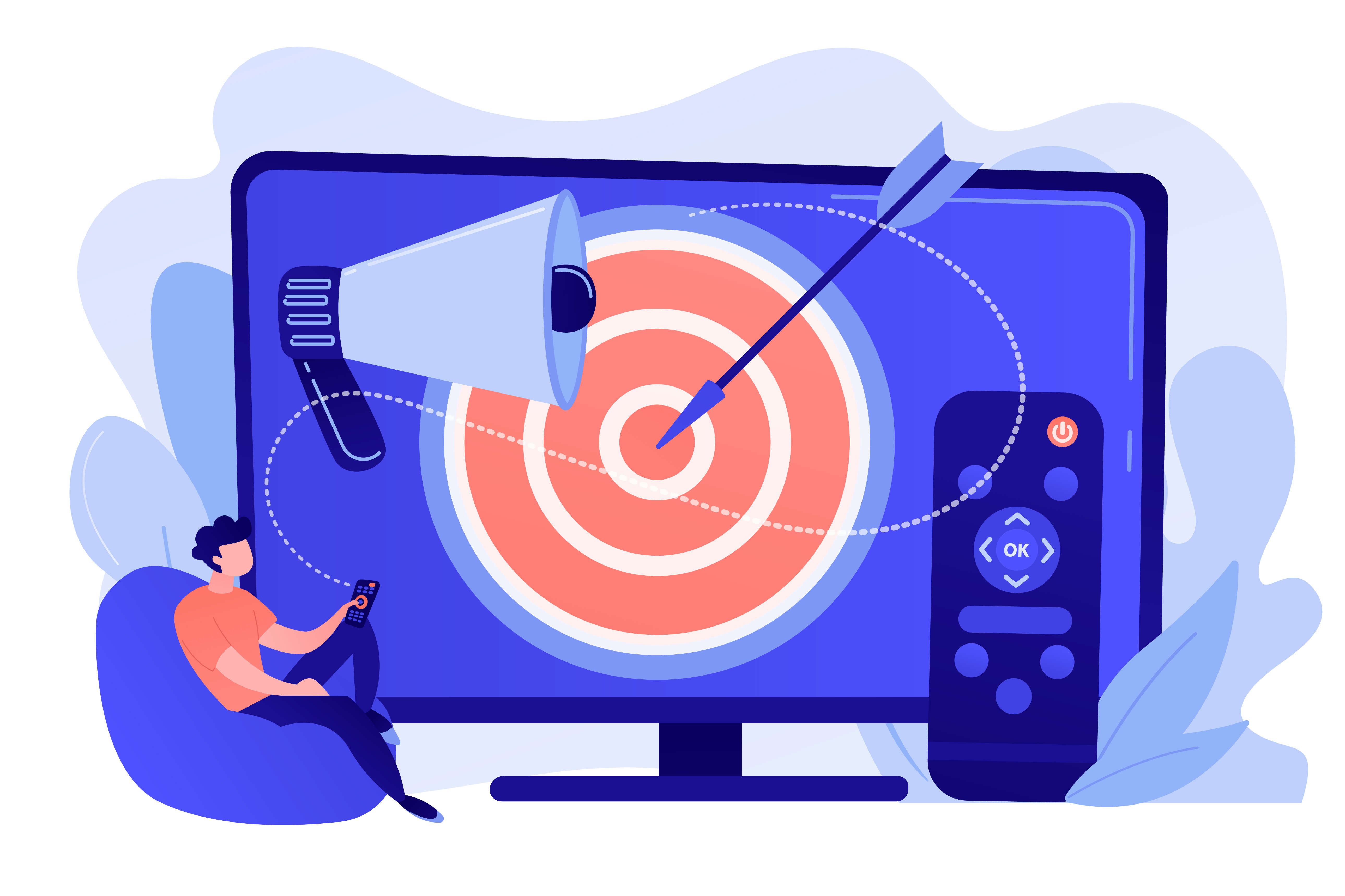 digital media marketing on the television